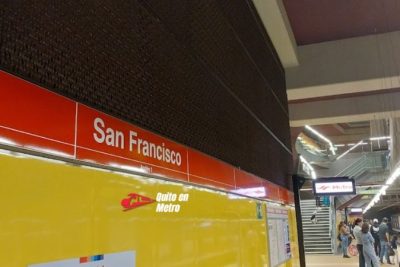 Estacion San Francisco metro quito
