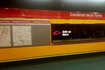estacion cardenal de la torre metro quito