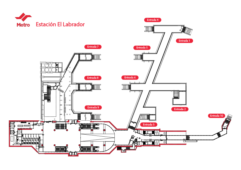 Entradas Interior estacion el labrador